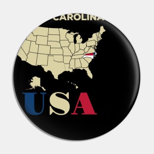 North carolina Pin