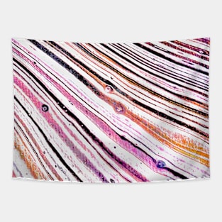 Stripes Fluid art Tapestry