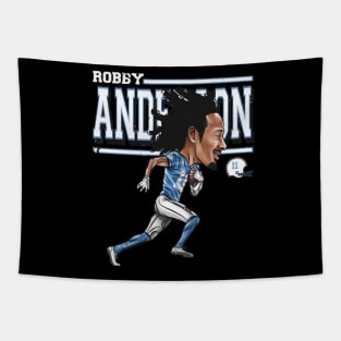 Robby Anderson Carolina Cartoon Tapestry