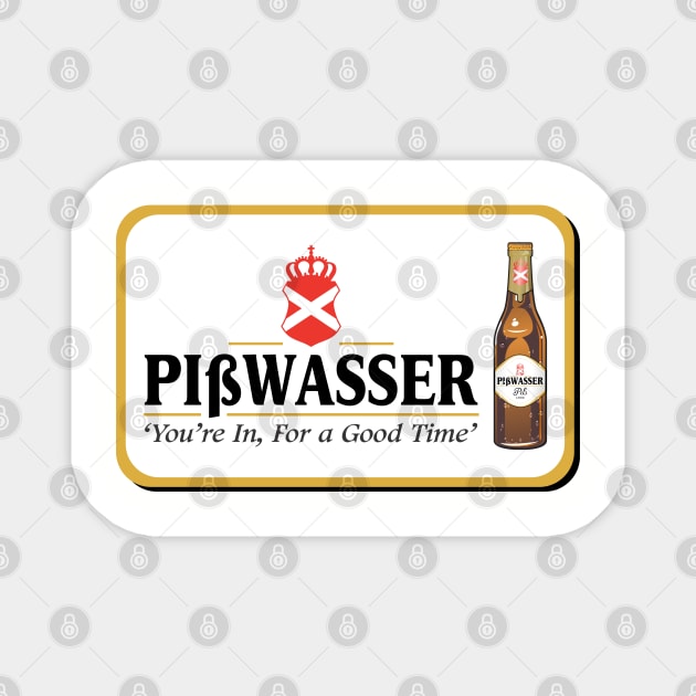 Pisswasser Beer Magnet by MBK