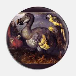 Edwards' Dodo by Roelant Savery Pin