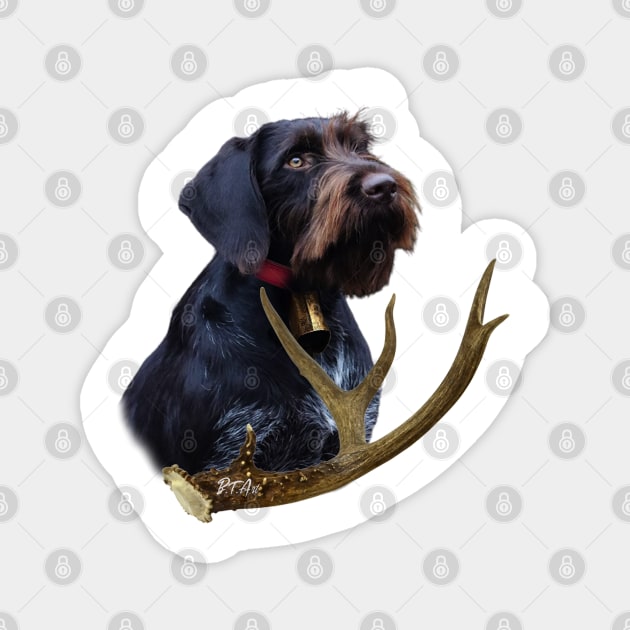 German Wirehaired Pointer Magnet by German Wirehaired Pointer 