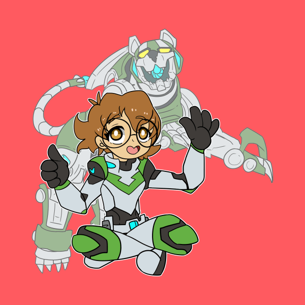 Voltron Green Lion Pidge by kelsmister