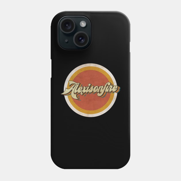 circle vintage Alexisonfire Phone Case by KewanAlasStore