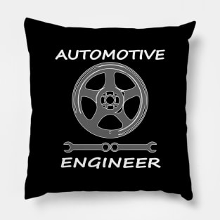 automotive engineer, car mechanic engineering Pillow