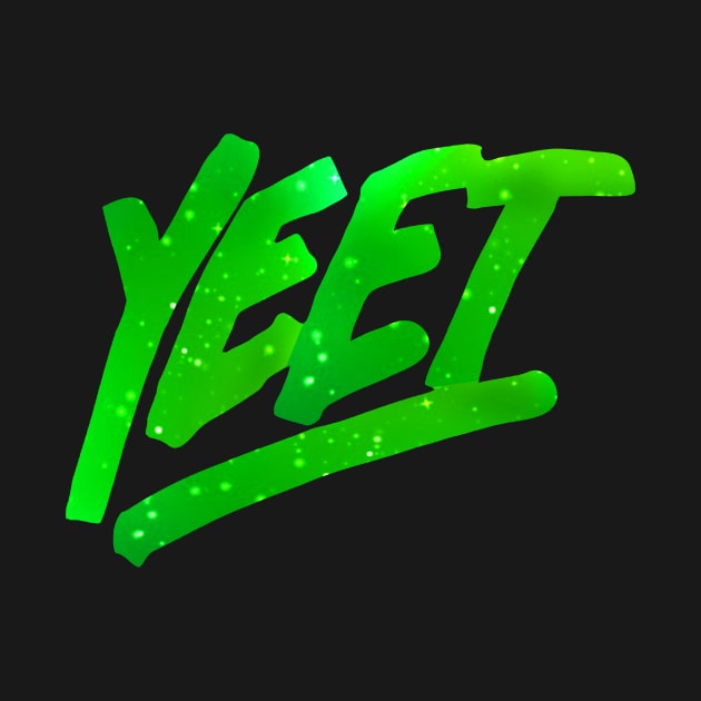 Yeet Green Galaxy by Giftsisle