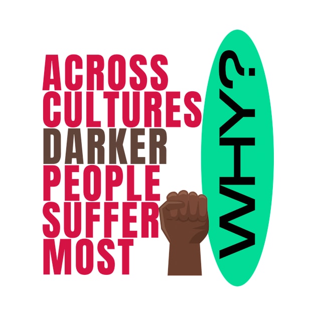 Across cultures darker people suffer the most WHY? by Tecnofa