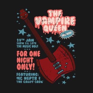 The Vampire Queen Music Poster T-Shirt