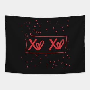 Valentine Xo Xo Tapestry