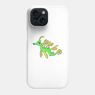 Kawaii Leafy seadragon Phone Case