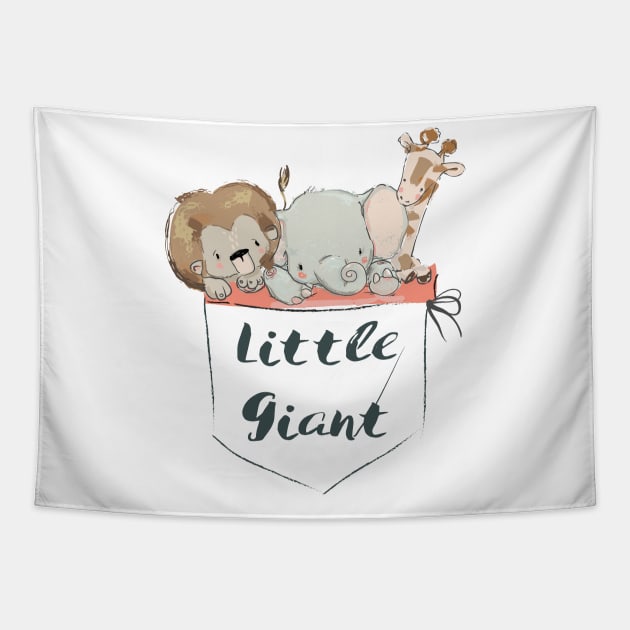 Little Giant Tapestry by EveFarb