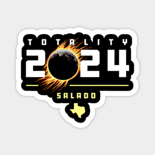 Salado Texas 2024 Total Solar Eclipse Magnet