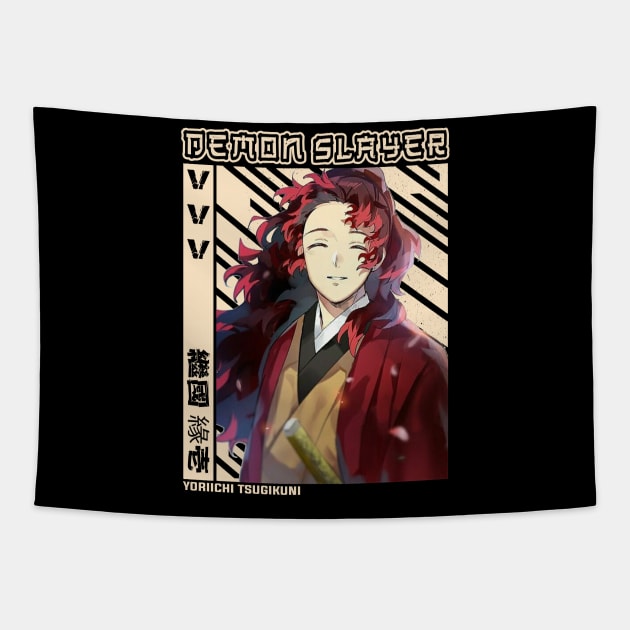 Yoriichi Tsugikuni - Demon Slayer Tapestry by Otaku Emporium