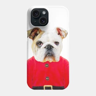 Sad bulldog Phone Case