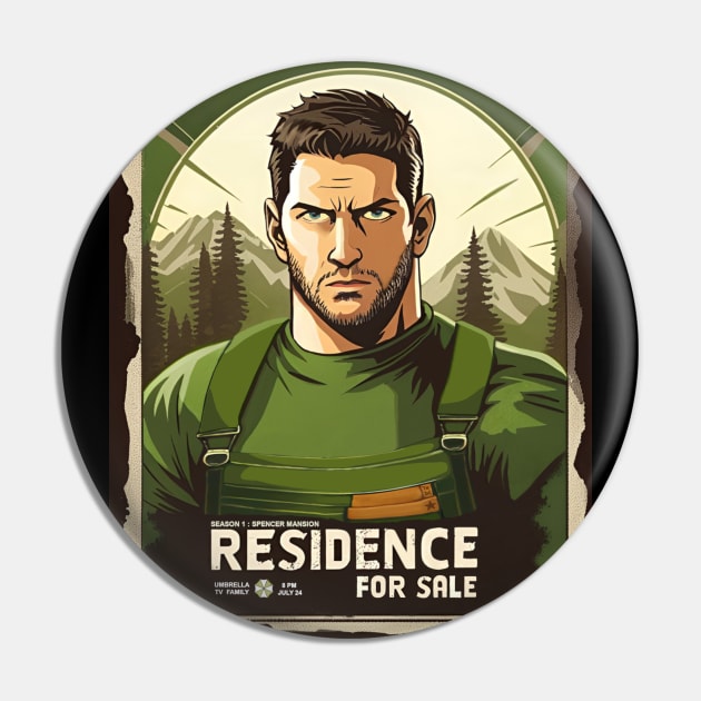 Chris Redfield s mansion flipping show - Residence for Sale Pin by LazyBones