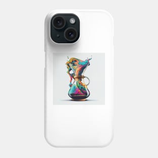 psychedelic pour-over Phone Case