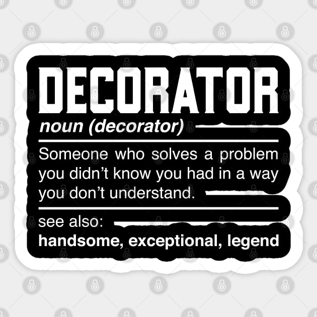 Decorator Definition Design - Decorate Dresser Decor Noun ...