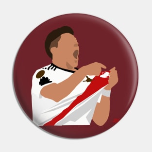 Enzo Perez River Plate Goal Pin