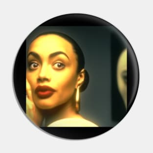 Sade 90s retro Pin