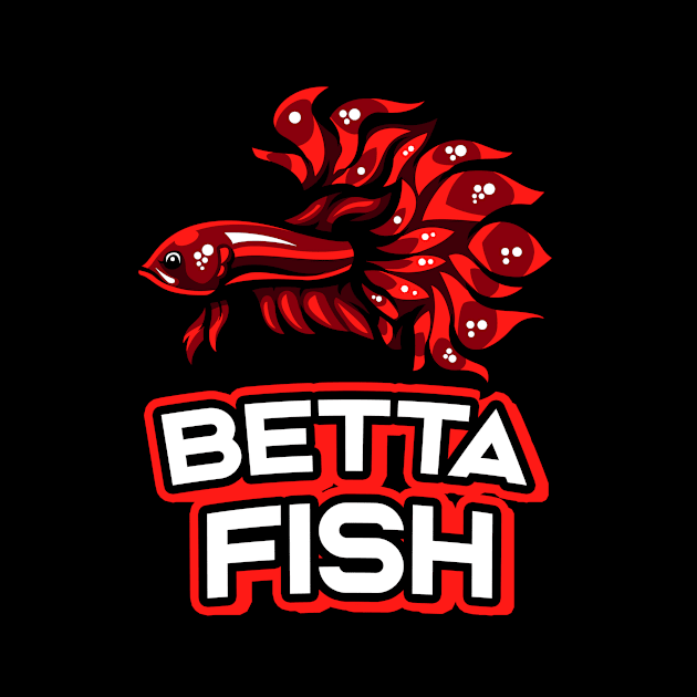 Betta Fish Aquarium Lover Gift Ideas by Foxxy Merch