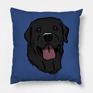 Black Lab Pillow