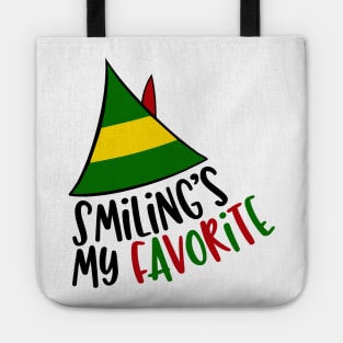 Smiling's my Favorite, Buddy the Elf Tote