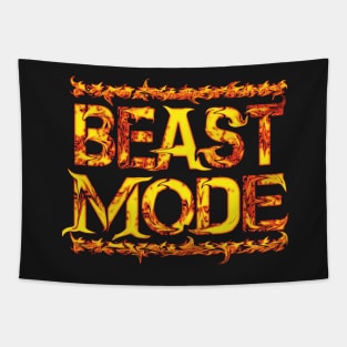 Beast Mode Fired Up Tapestry