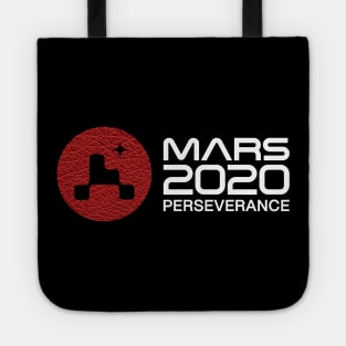 Mars 2020 Perseverance - Space Red Leather Galaxy - Black Tote