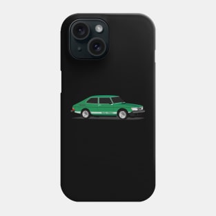 Saab 99 Turbo in Sea Foam Green Phone Case