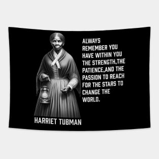 Harriet Tubman - change the world Tapestry