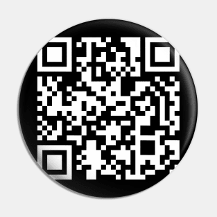 Trump Dance Troll QR Funny President Trump Dance Code Pin