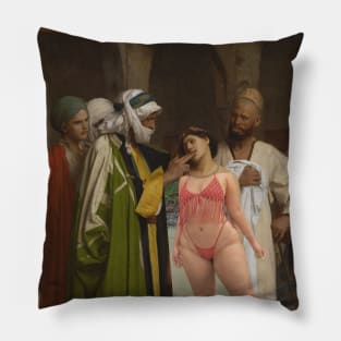 The Slave Market (Gérôme) X @lolliecakez Pillow