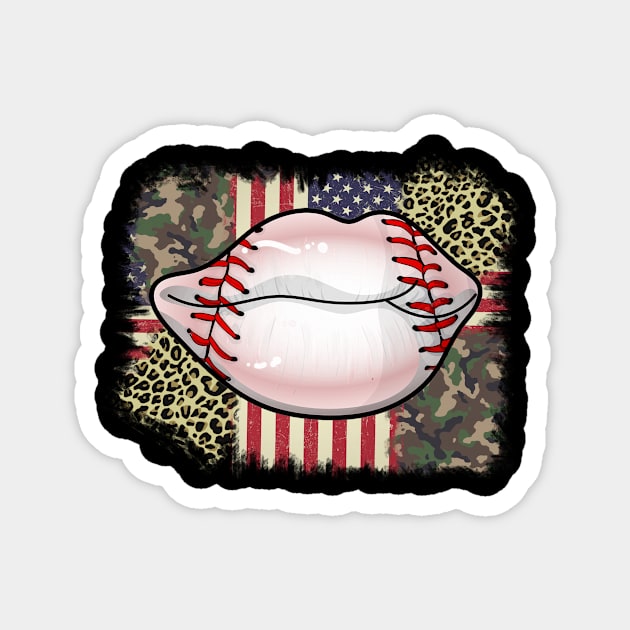 American Baseball Magnet by Kribis