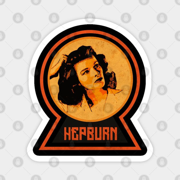 Katharine Hepburn Magnet by CTShirts