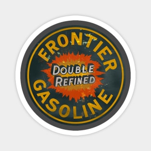 Frontier Gasoline distressed vintage sign Magnet