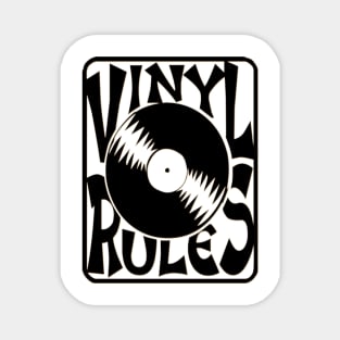 Vinyl Rules Magnet