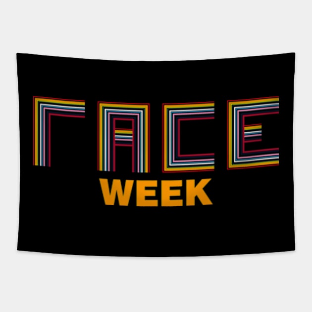 Race Week! Tapestry by Worldengine