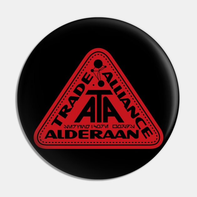 Alderaan Trade Alliance Pin by MindsparkCreative