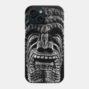 Tiki Head Phone Case