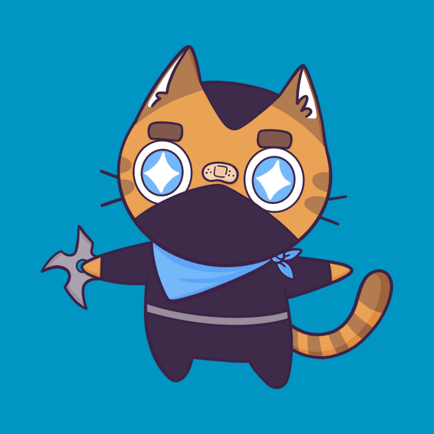 Ninja Kitten by TaylorRoss1