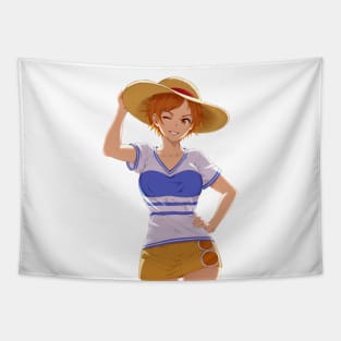 Nami fanart (One Piece) Tapestry