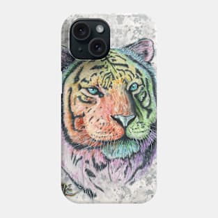 rainbow tiger Phone Case