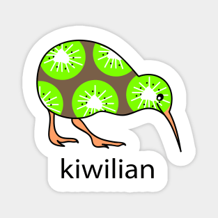 Funny kiwi as a civilian Magnet