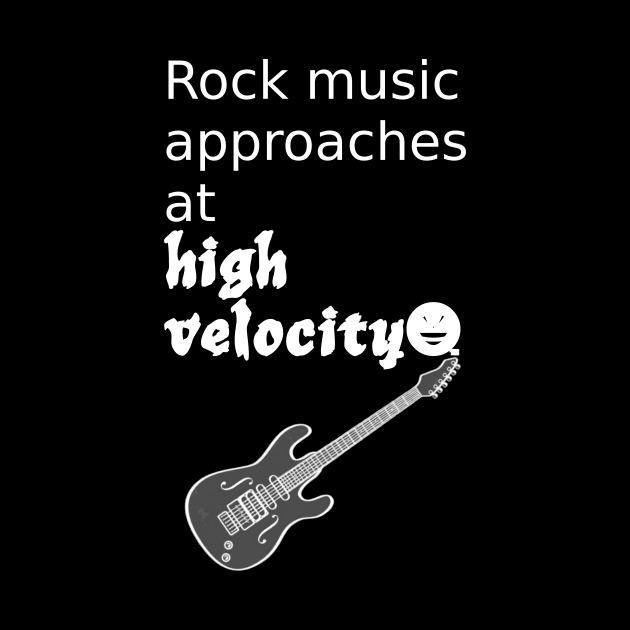 Rock Music Approaches At High Velocity by Simonekis