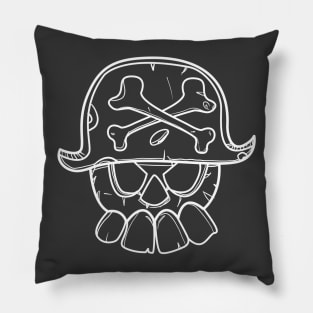 Pirate skull Pillow