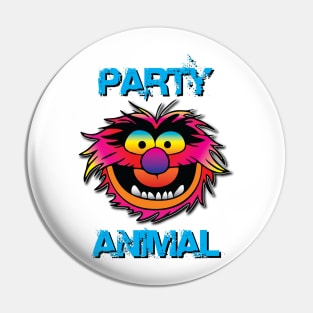 Party Animal Muppet - Blue Pin