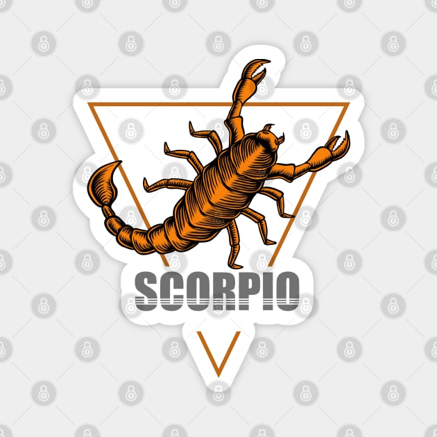Scorpio Magnet by TambuStore
