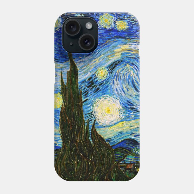 Van Gogh Starry Night Phone Case by bragova