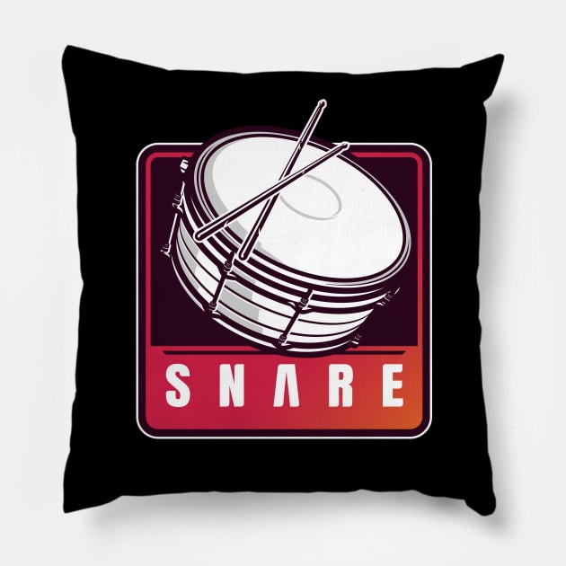 Snare Pillow by TambuStore