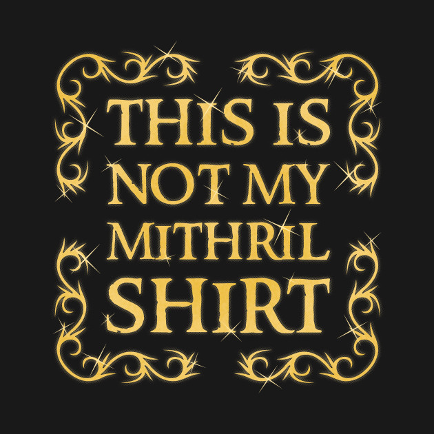 Disover Not my shirt - Mithril - T-Shirt